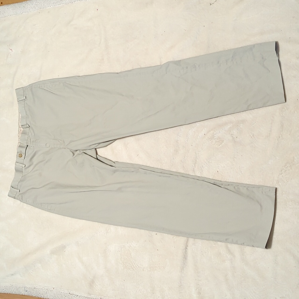 Lauren Ralph Lauren mens Cream khaki pants size 38w 42 L